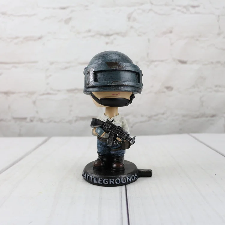 Новая мини экшн фигурка в стиле игры PUBG Playerunknowns Battlegrounds мультяшная с вибрирующей