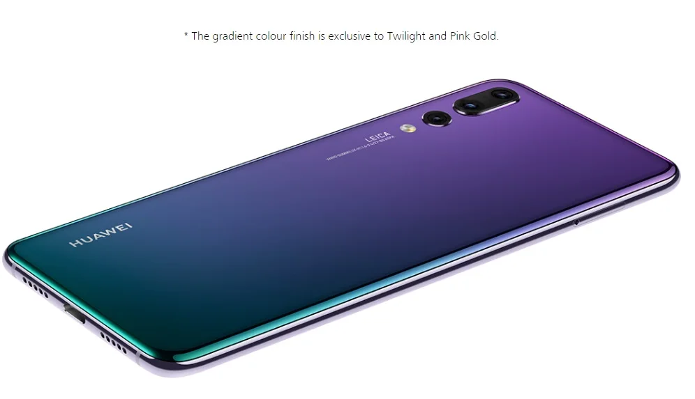 Мобильный телефон Huawei P20 Pro с 4G LTE Kirin 970 Android 8.1 6 1-полноэкранный дисплей 2440x1080 ГБ ОЗУ