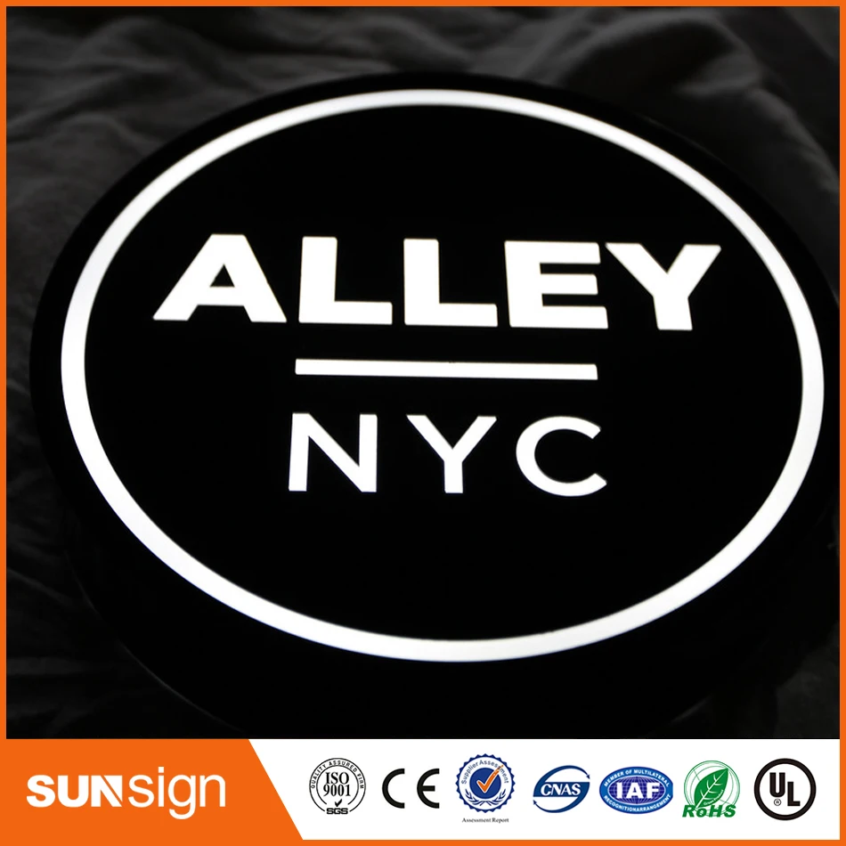 Новая светящаяся светодиодная вывеска из нержавеющей стали|light box letters|led light