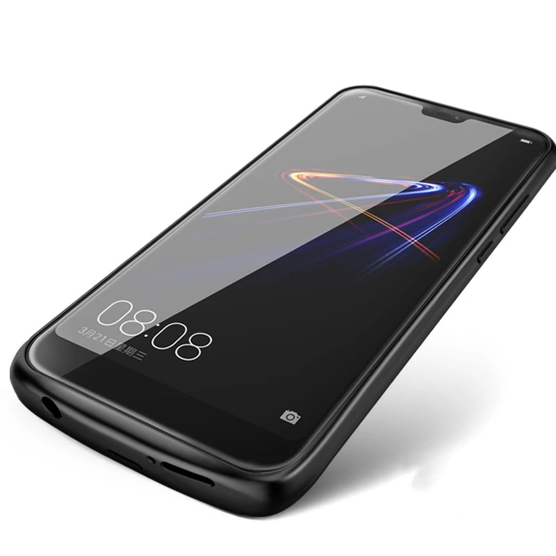 Для huawei p20 lite Мощность случае 4700 мАч Батарея резервного копирования Зарядное