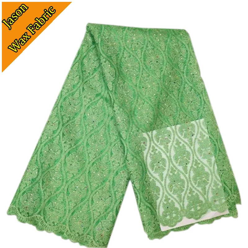 В нигерийском стиле кружевных тканей Франции Чистая кружево Африки кружевной