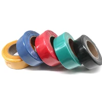1meterpack heat shrinkable hose flexibility insulation bushing electric wire protect sheath cable sleeves size 7mm 15mm