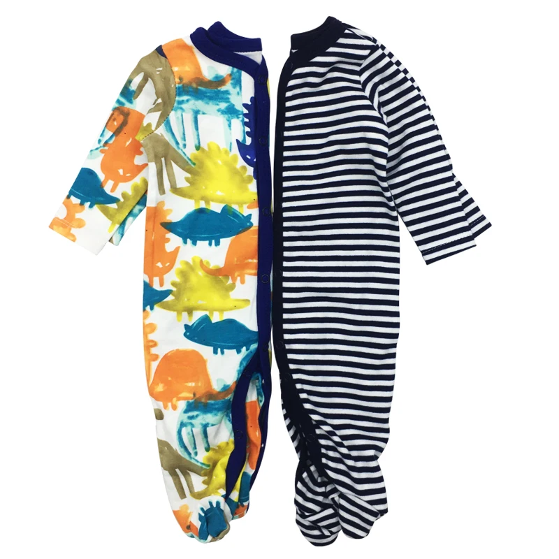 

Baby Clothes Newborn Toddler Infant Girls Boy Pajamas 0-12 Months Cute Cartoon Print Babies Romper