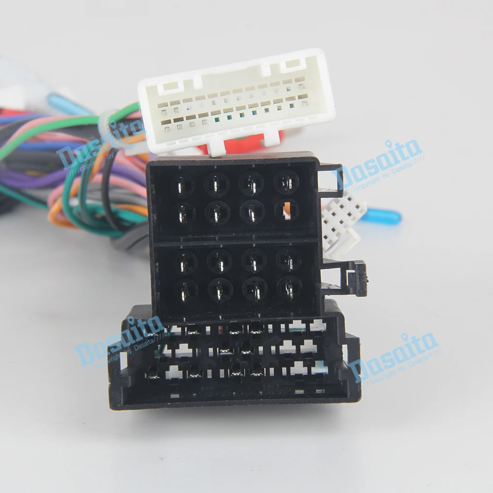 

Dasaita CB002 Car Stereo Power Cable Canbus Adapter for Hyundai Santa Fe IX45 IX35 Support Factory Amplifier 16 PIN Factory Cam