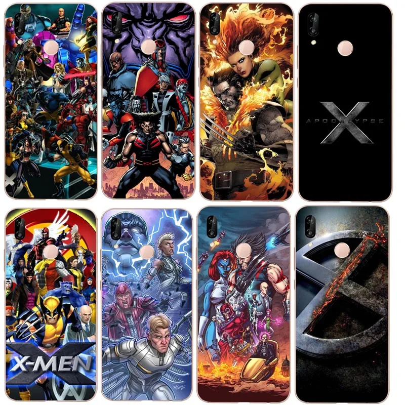 X men xmen Days of Future Past уникальный роскошный силиконовый чехол для телефона Huawei P8L P20L