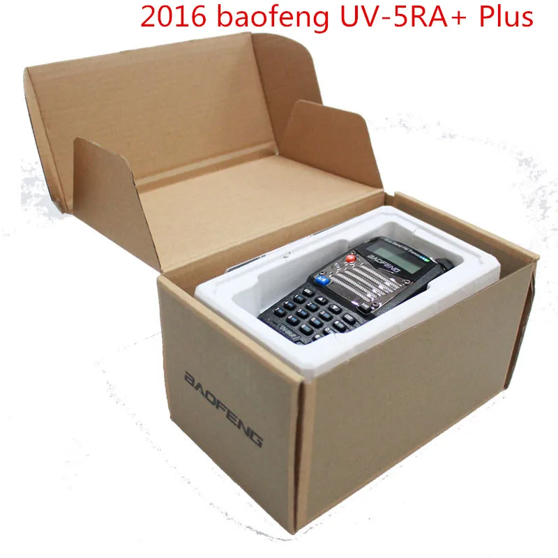 2016 BaoFeng UV 5RA + Plus Walkie Talkie 136 174 /400 520Mhz VHF/UHF двухдиапазонный удобный охотничий