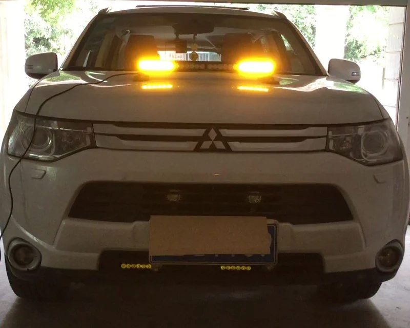 2" 54 Led Стробоскоп свет бар автомобиль крепление на крыше полиция Предупредительная сигнализация Янтарная вспышка маяка свет пожарный Аварийная сигнализация Предупредительная лампа
