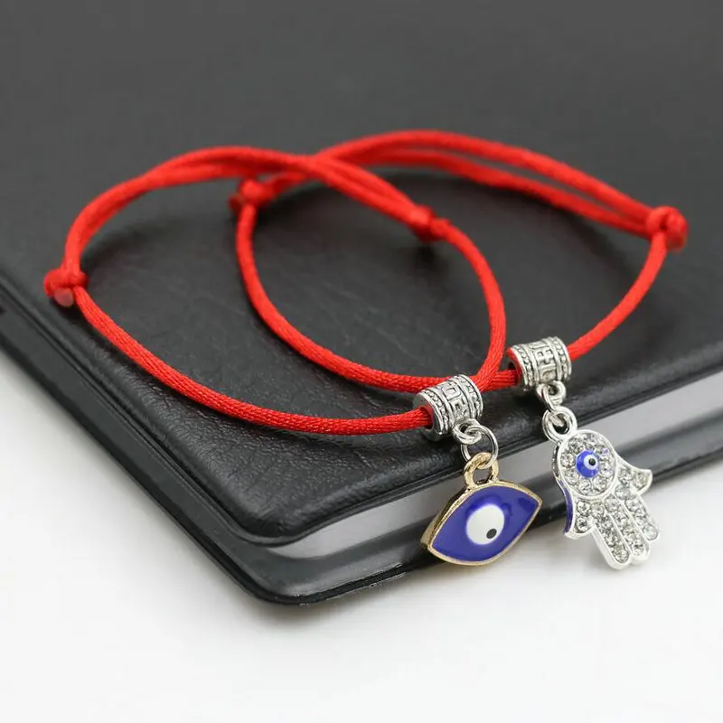 BPPCCR Новый стиль Для женщин ярко красного цвета Веревка строки нить Браслеты