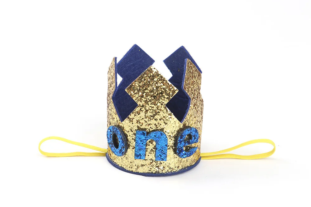 2018 New Coming Princess party photo prop headband Brithday Crown Headband First Birthday 20Pcs/lot |
