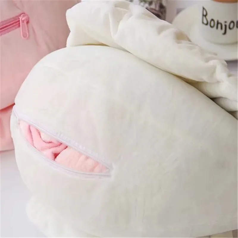 

40*44CM One Piece Soft Swan PP Cotton Stuffed Plush Pillows Creative Dolls Birthday Gifts Cute Swans Kids Sleeping Toys 2 Color