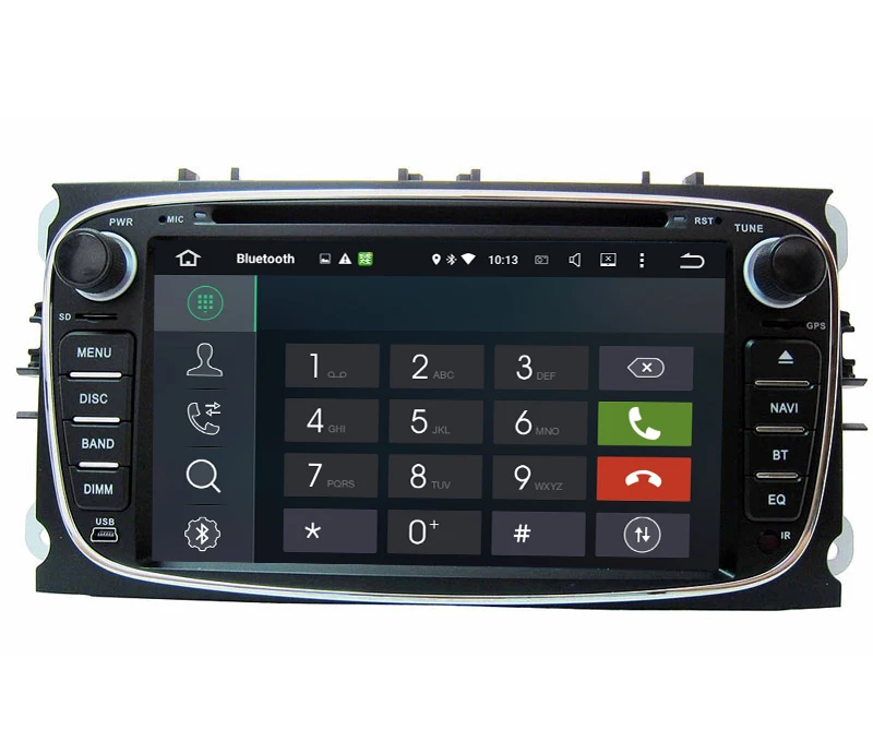 Автомобильный dvd плеер Android 9 0 GPS для Ford Mondeo Focus C max Galaxy Octa 8 Core 4 Гб ОЗУ 64 ПЗУ Радио BT DAB