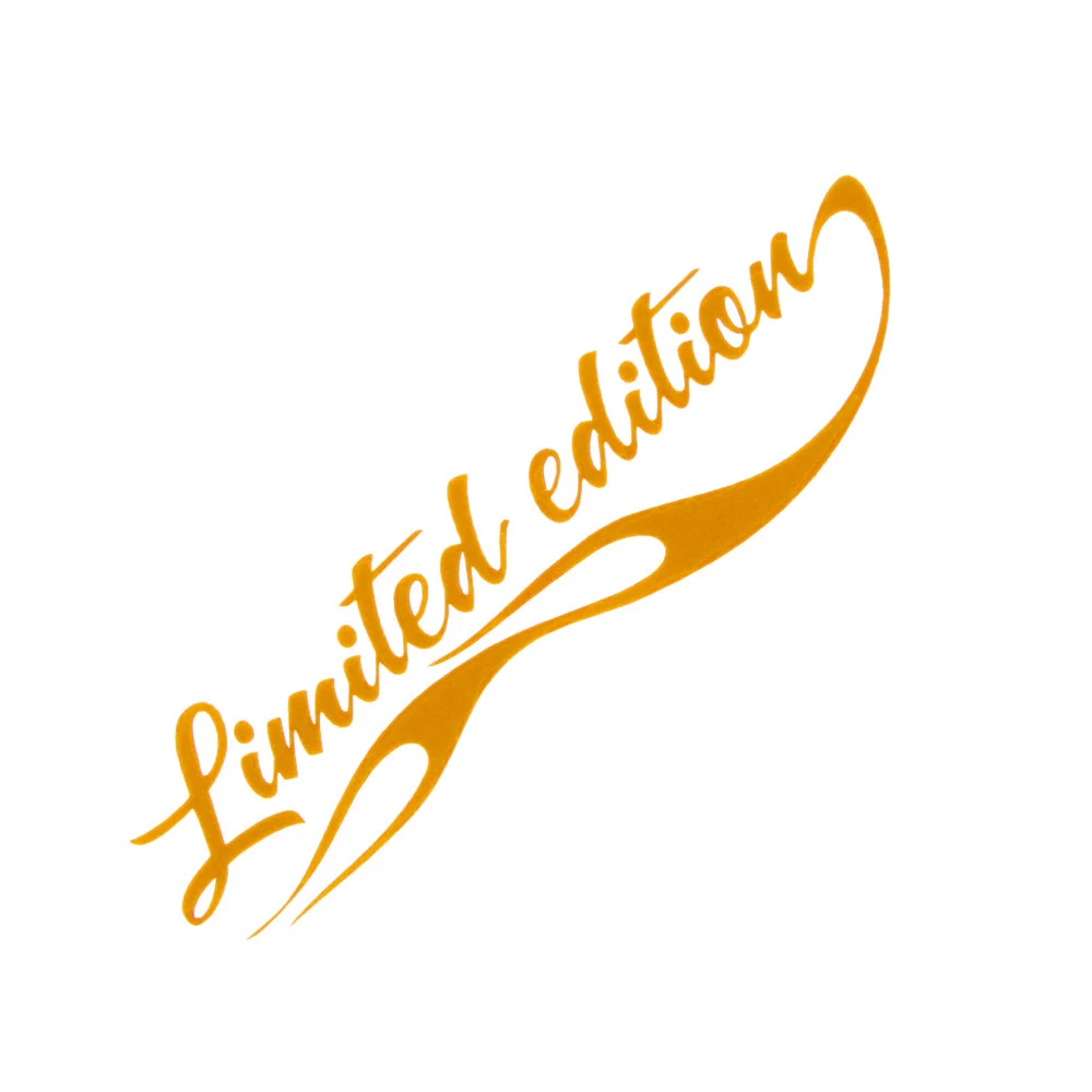 style2 yellow Наклейка на окно автомобиля, наклейка для автомобиля, ограниченная серия, креативный винил, черный/белый, универсальные аксессуары для стайлинга автомобилей, 16 см* 3,8 см - Название цвета: style2 yellow