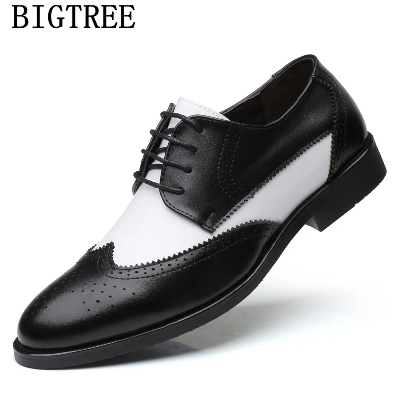 

Mens Wedding Shoes Genuine Leather Coiffeur Elegant Shoes Men Italian Brand Brown Dress Brogue Shoes Men Formal Buty Meskie Bona