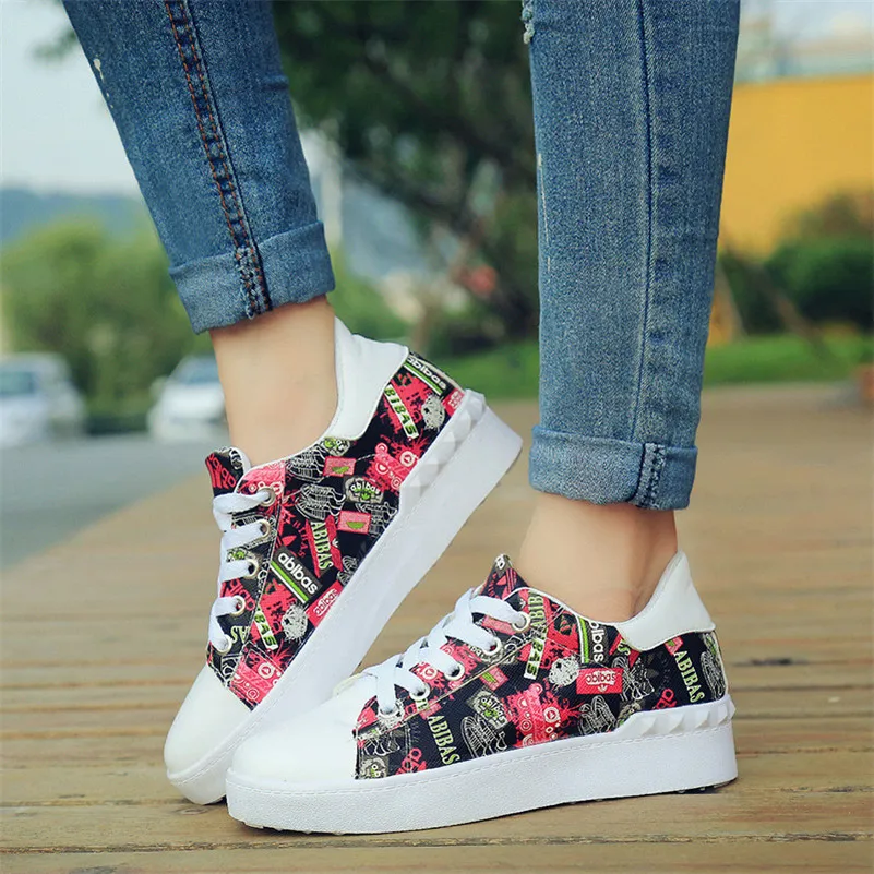 Новые 2017 Моды Квартир Женщин Кроссовки Дышащий Спорт Женщина Обувь Повседневная