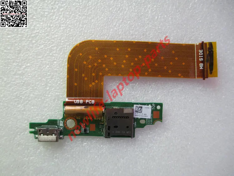 

original FOR Dell Venue 11 Pro 5130 T06G T011G Tablet USB TF READER BOARD MLD-DB-CARD with cable test good free shipping