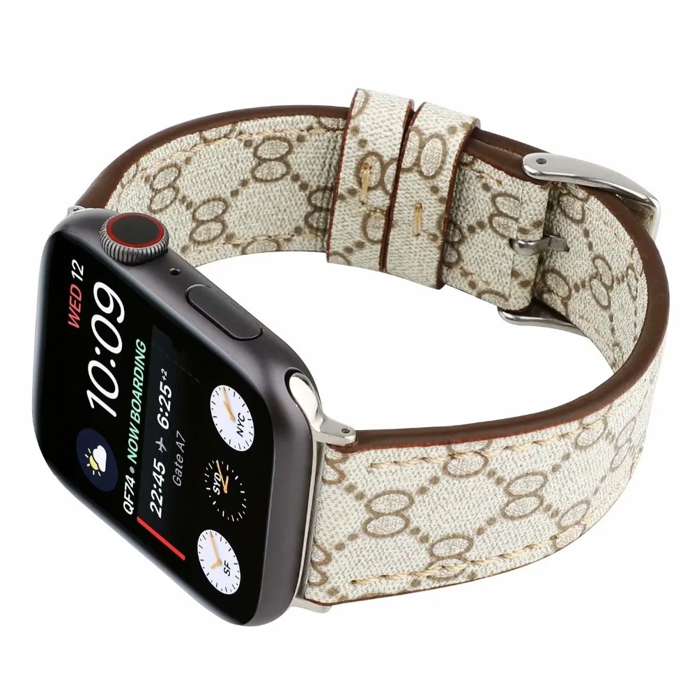YUKIRIN модный ОО браслет из натуральной кожи для Apple Watch серии 4 3 2 1 ремешок для iWatch 38 42 мм 40 44 мм Новинка