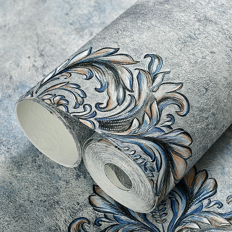 Настенная 3d бумага с цветочным рисунком для гостиной спальни стен|Обои| |