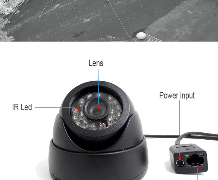 Ip-камера 720P 960P 1080P CCTV, охранное видеонаблюдение, домашняя купольная p2p система, инфракрасная HD мини ip-камера с поддержкой ONVIF JIENU