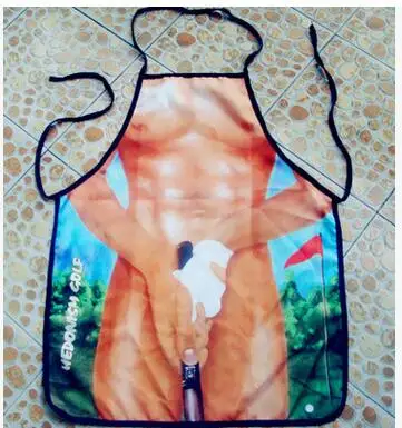 Бесплатная доставка 2019 Новый Забавный Новинка фартук новый сексуальный человек