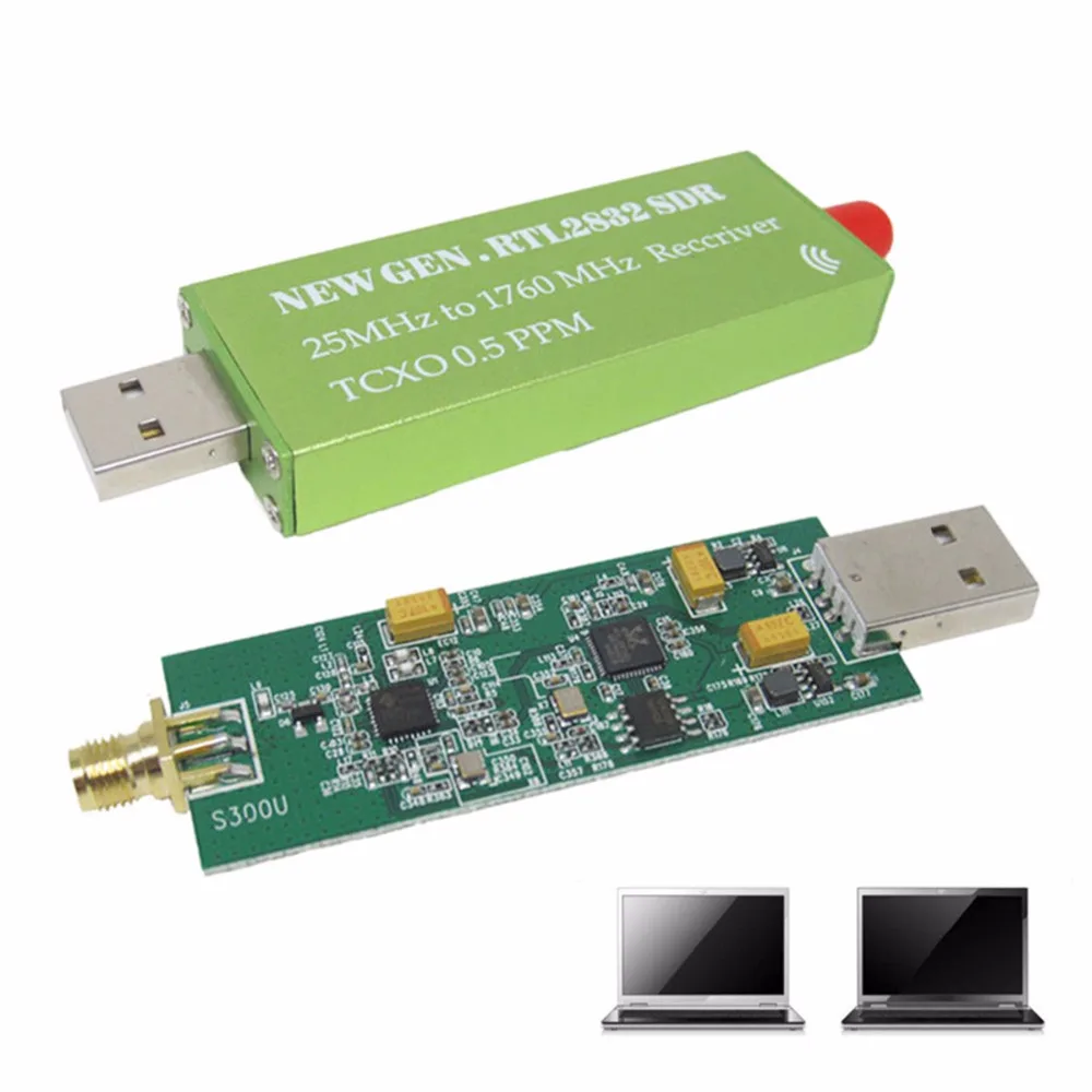 2 SDR USB адаптер RTL RTL2832U + R820T2 1Ppm TCXO ТВ тюнер Стик приемник 2|SmartTV-стики и тюнеры| |