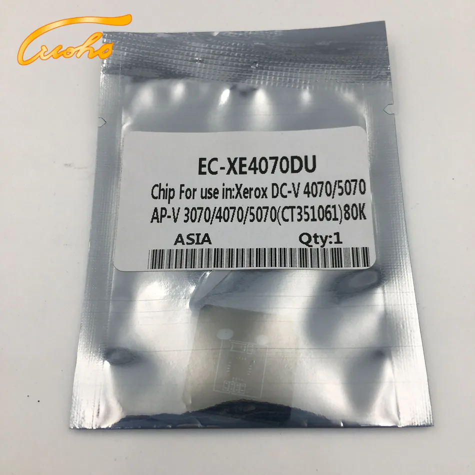 5 шт. CT351061 барабанный чип для Xerox DocuCentre V 4070 5070 ApeosPort 3070 чип/DC V4070 V5070 80K|Чип картриджа|