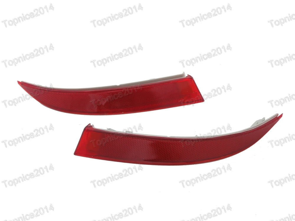 

2 шт. красный задний левый и правый бампер отражатель задние фонари 63147240997 63147240998 для BMW X5 E70 LCI 2011-2013