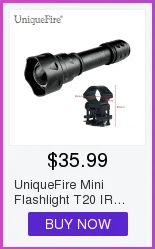 UniqueFire 1605 IR 940NM светодиодный светильник 50 мм объектив зум инфракрасный светильник ночного видения 3 режима USB Перезаряжаемый фонарь для охоты