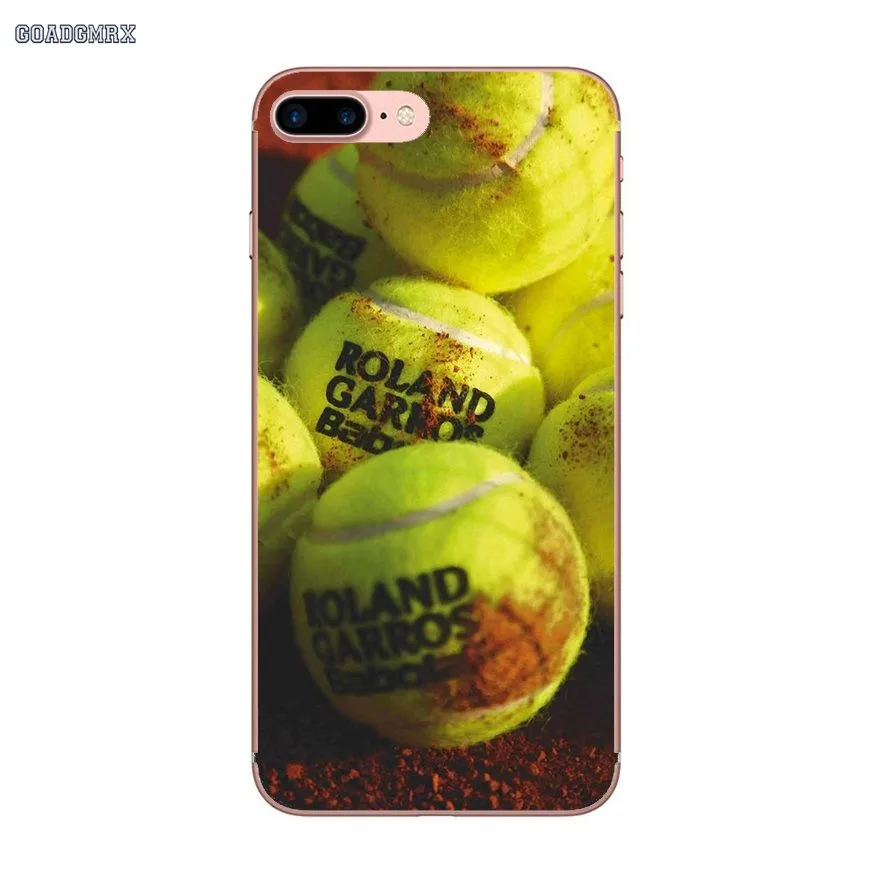 Для iPhone 6 6S 7 8 Plus X XS MAX XR 4 4S 5 5S SE 5C прозрачные мягкие чехлы для теннисного