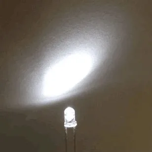 100 шт. прозрачные круглые светодиодные лампы 3 мм холодного белого света в|led 3mm|3mm