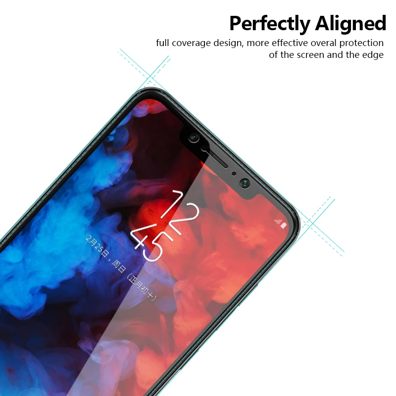 CHYI glass for xiaomi 9 screen protector pocophone f1 tempered full glue protective film mi9 strained | Мобильные телефоны и