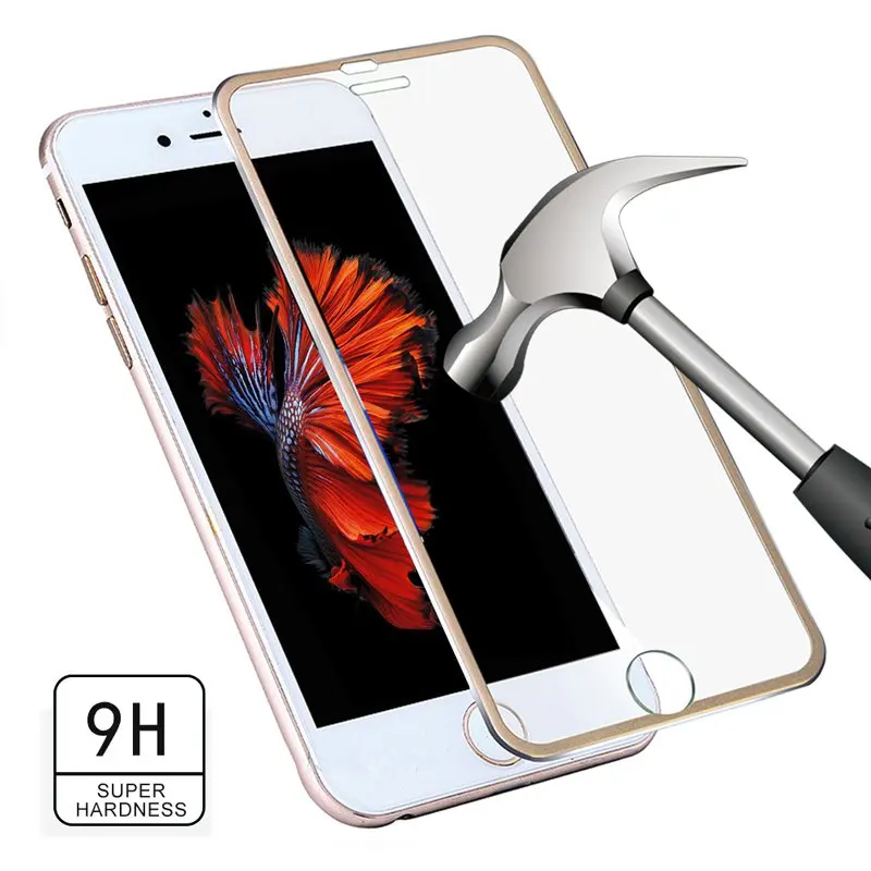 0 26 мм 2.5D 9H Премиум Закаленное стекло для iphone 7 8 plus 6 Защитная пленка экрана Plus