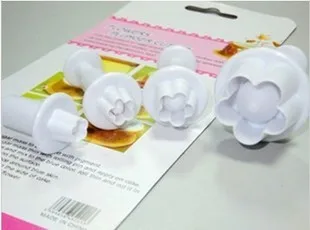 Фондант Инструменты для торта четыре цветения сливы Весенняя модель бисквитная