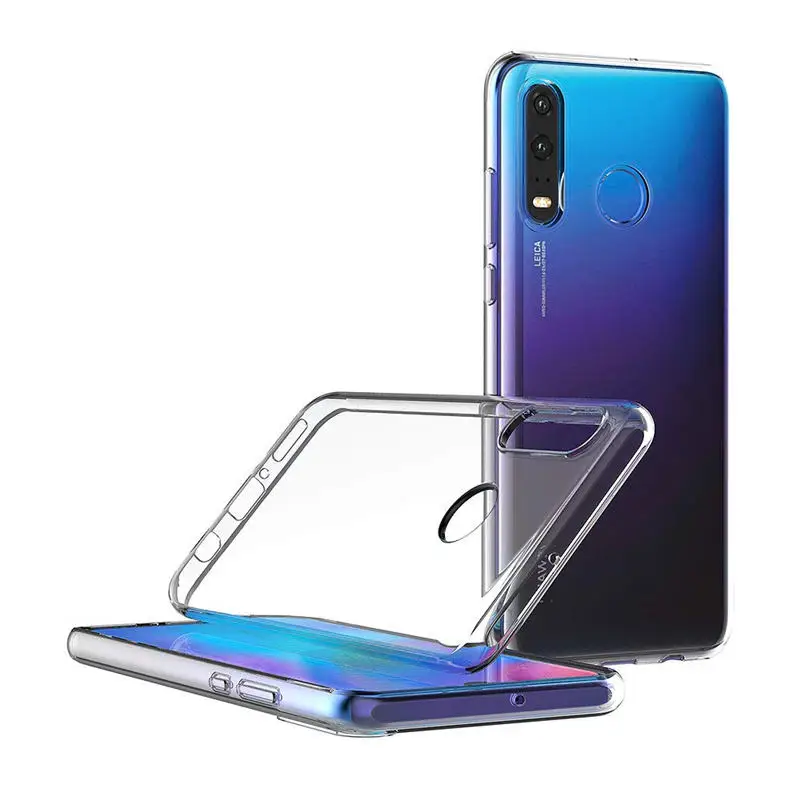 Huawei Nova 4e силиконовый прозрачный Футляр задняя крышка чехол для телефона huawei 4 e