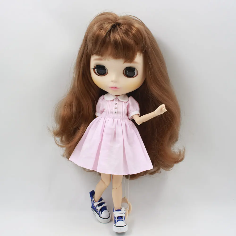 Наряды для куклы Blyth розовое желтое и синее платье костюм 1/6 bjd icy dbs|for dolls|suit dolldress