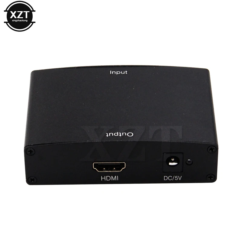 Преобразователь VGA + R/L в HDMI HD HDTV видеоадаптер с RCA фоносом стерео аудио для ПК