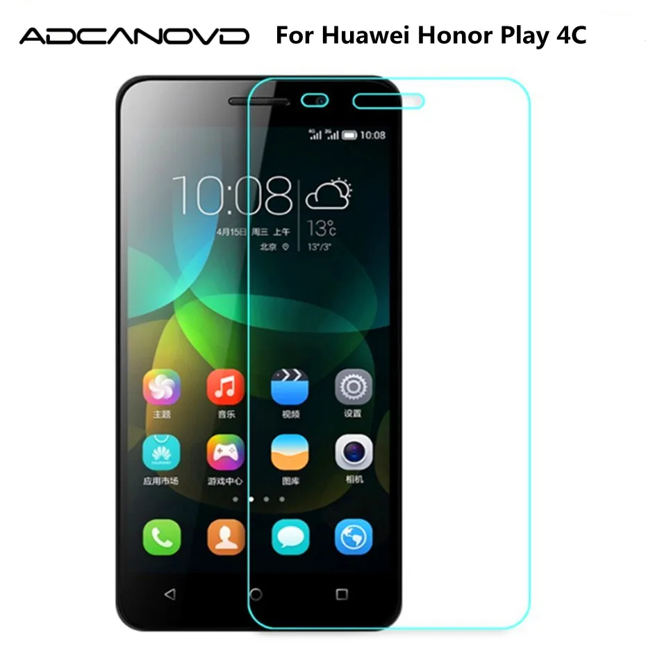 2 шт. 9H 2.5D Закаленное стекло для Huawei Honor Play 4C CHM U01 honor4c двойная Защитная пленка