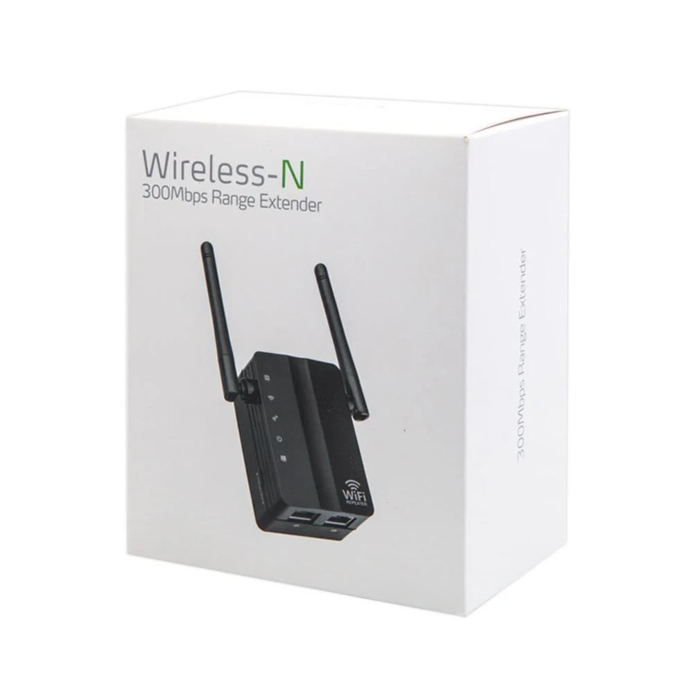 Wi Fi ретранслятор 300 Мбит/с Беспроводной роутер расширитель диапазона усилитель