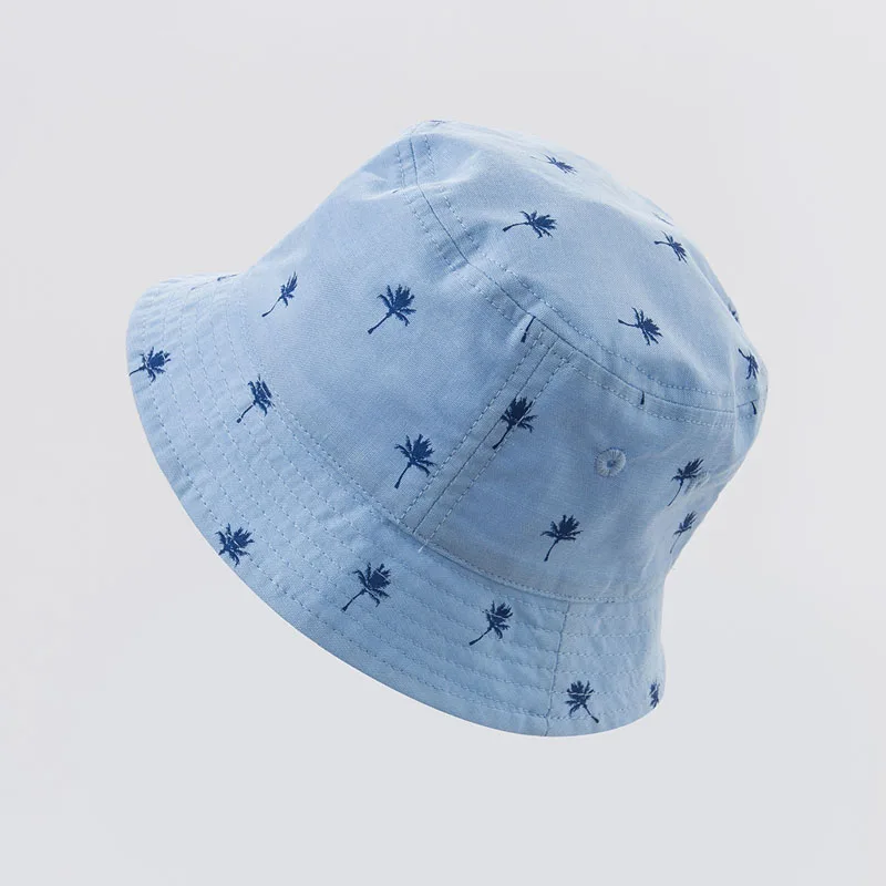 DBA6428-H dave bella summer baby boys print hat children bucket cap | Детская одежда и обувь