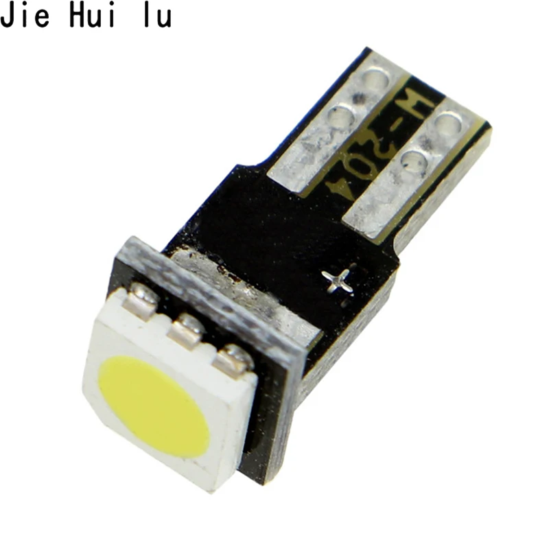 10 шт. T5 5050 1 smd Светодиодная приборная подсветка приборной панели автомобиля Авто