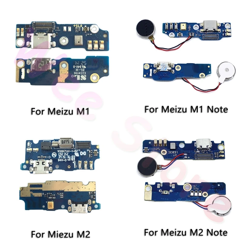 USB Charging Connector Port Charger Dock Flex Cable For Meizu M1 M2 M3 M3S M5 M5s M6 Note Mini U10 U20 Original Phone Parts