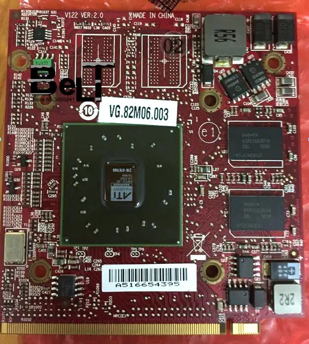 Для ATI Mobility Radeon HD3470 HD 3470 512 MB видео карты для acer 4730 4930 4630 5920 5520 6530 5530 5630 5730 5720 4920