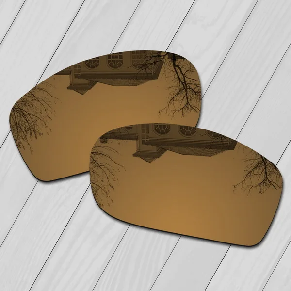 Bronze Golden E.O.S поляризованные улучшенная замена линз для Oakley Солнцезащитные очки с челюстью-множественный выбор - Цвет линз: Bronze Golden