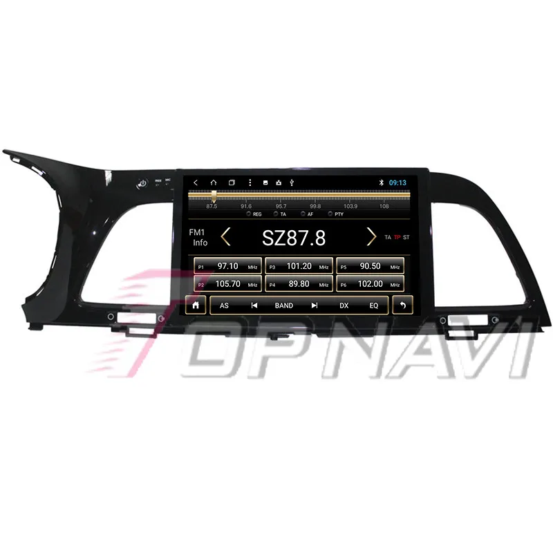 Car GPS Navigation Players for KIA K4 2014 9'' Android 8.1 Topnavi Auto Bluetooth wifi Radio Tuner Support original Amplifier |