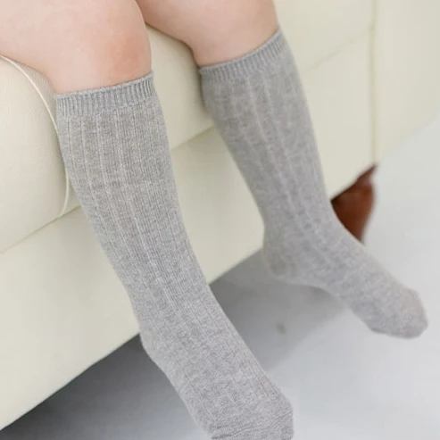 Коллекция 2017 года носки для девочек гольфы малышей Хлопковые маленьких