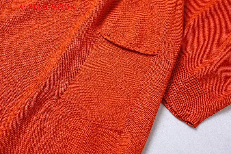 Женский костюм ALPHALMODA свитер с длинным рукавом и юбка элегантный комплект из двух