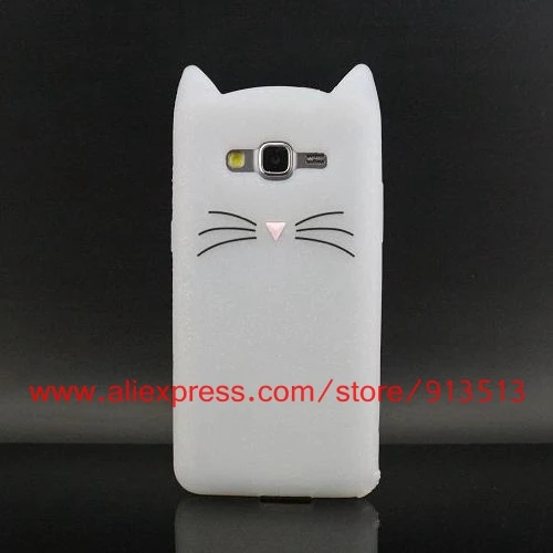 Чехол для samsung J1 3D мультяшный Кот кролик Минни Единорог бутылка сова кошка мягкий чехол s для samsung Galaxy J1 J120 - Цвет: 23