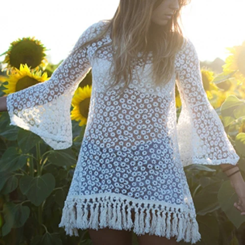 Горячие продажа 2016 Новые Моды для Женщин Платья Vintage Хиппи Boho Цыганский Фестивале