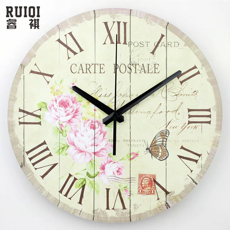 часы настенные большие интерьер для дома винтаж бесшумный подарок|decoration watches|wall