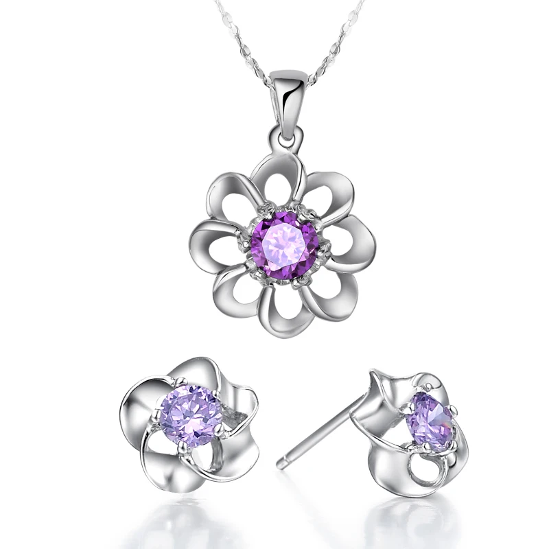 НОВЫЕ комплекты украшений из серии лепестков для женщин. Свадебные ювелирные