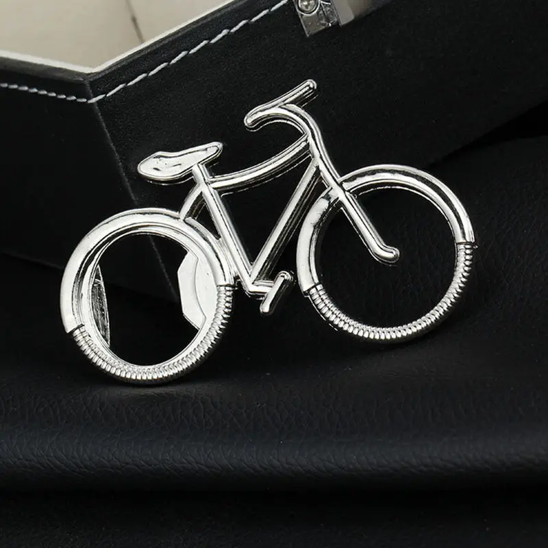 Cute Fashionable Bicycle Metal Beer Bottle Opener Bike keychain key rings for bike lover Wedding Anniversary Party Gift | Дом и сад